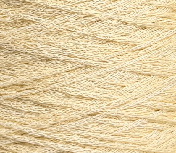 Art. Lino Cordonetto  320 m / 100 g  – 100% Leinen Sommergarn col. Heu